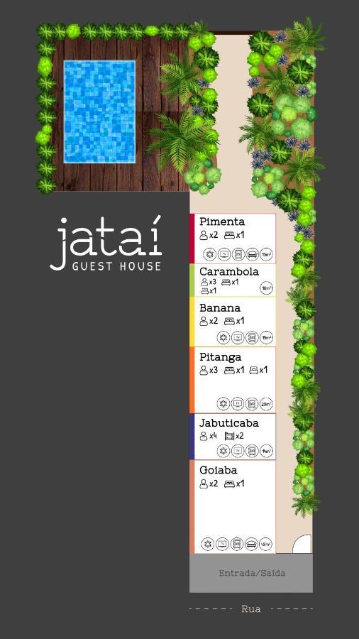Jatai Guest House อูบาตูบา ภายนอก รูปภาพ